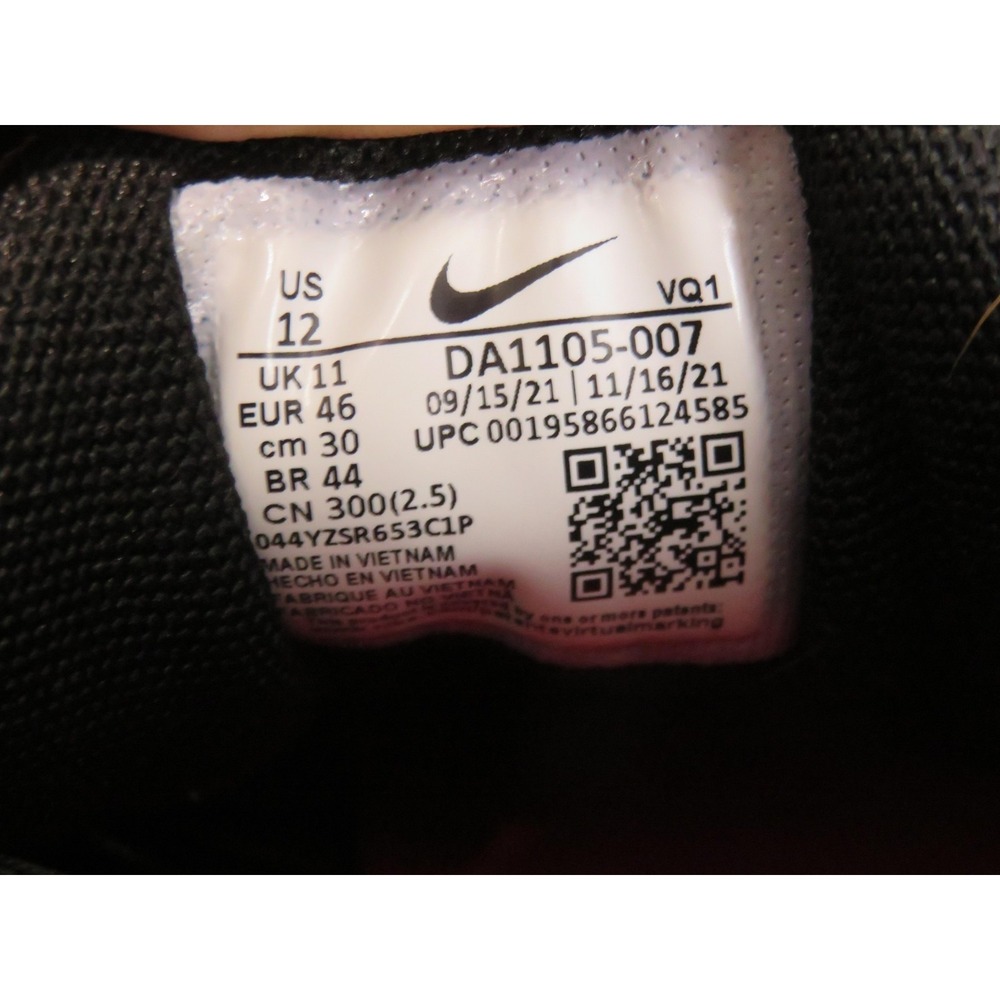 Nike Quest 4 Shoes Mens Size 12 Gray Running Athletic Sneakers Gym DA1105-007 - Picture 11 of 11